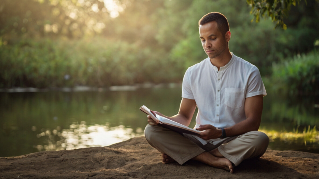 A Man Enhancing Emotional Intelligence