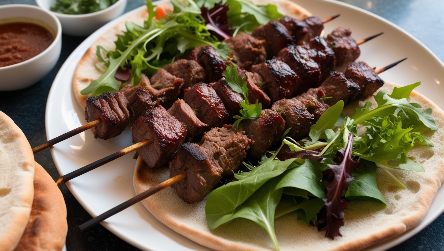 Planning a Foodie Tour;
Istanbul, Turkey Kebabs Succulent, barbecued meats presented with new bread and mixed greens.