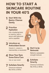 Skincare routine